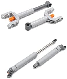 Technic Hydraulic Parts Pneumatic Kit - Compatible with Major Bricks Set, Replacement Parts and Pieces - Air Pump Gears and Axles Set - Image 4
