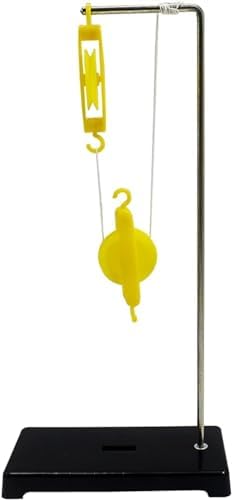Physics and Mechanics Teaching Instrument Pulley Set, Gear Set Wheel Axle, Lever Ruler and Bracket Pulley Block and Bracket Movable Pulley Fixed Pulley - Image 5