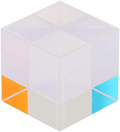 Six Sided Optical Glass Prism for Science | K9 Crystal Splits White Beam into Rainbow | Beam Splitter for Photography/Teaching/Decoration | 5 Sizes 1.27-2.2 cm (2.2 * 2.2 * 2.2cm) - Image 7