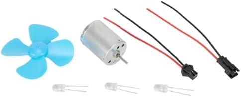 Portable Dynamo Generators Kit, 12V Wind Turbine Generator Kit, 0-20V DC Dynamo Motor with 60mm for blades for DIY Alternative Energy Projects, 200-6000RPM Small Scale Power Supply - Image 7