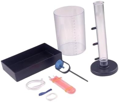 Liquid Pressure & Depth Demonstration Device, Physics Mechanics Experiment Apparatus, PP Material Hydraulic Principle Tool with Water Tank & Measuring Cup - Image 4