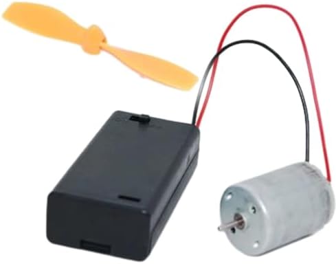 280 DC Micro Motor 3V 15000RPM with Fan Leaf and Battery Box for Science Experiment Handmade DIY(Type3) - Image 6