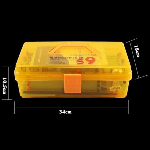 Simple Series Circuit Experiment Kit - Doorbell, Solar Cell & Electromagnet Attraction Tests with Copper Needles & Magnets - Image 5