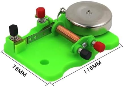 Physical Experiment Set, 2 Set Electric Bell Magnetism Experiment Kits Electromagnet Labs Induction for Educational Teaching Physics Experiment Equipment Electric Bell Electronic Kits - Image 5