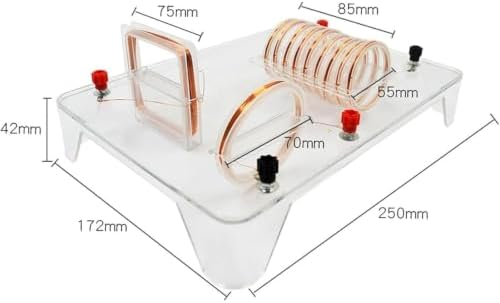 Solenoid Physics Experiment Kit - Current Magnetic Field Demonstrator, Teaching Instrument for Electromagnetism - Image 6