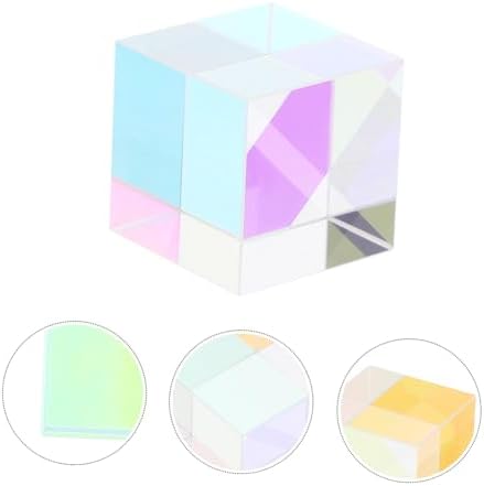 Glass Optical Prism Cube for Physics Teaching and Sunlight - Image 7