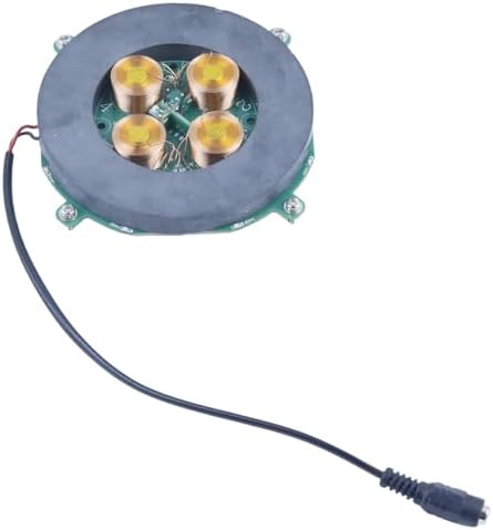Magnetic Levitation Module Kit, 100mm DIY Floating Platform Base with LED Lights, 50mm Magnet Disc for Levitating Speaker Display Stand Anti-Gravity Projects - Image 6