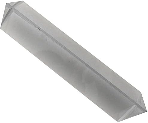 MAXIMIZE Optical Glass Triangular Prism | 1" x 4" | Refracts Light for Education & Photography | Clear Quality Glass - Image 2