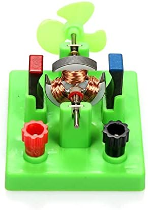GagalU Physics Study Aids Physical Optical Experiment Instrument Dc Motor Model School Circuit Direct-Current Motor Model with Fan - Image 3