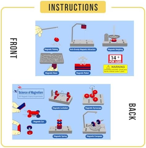 STEM Junior Science Magnet Set for Education Science Experiment Tools - Image 7