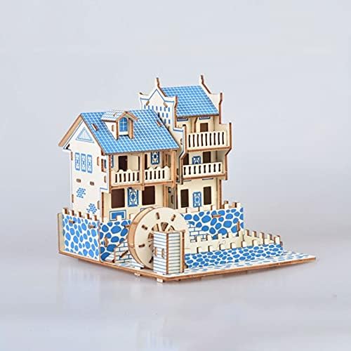 3D Puzzle for Kids, Puzzle for Adults, Cafe Model Kids Puzzles Toys DIY Arts and Crafts for Boys and Girls (8 + Years Old) 63Pcs - Image 7