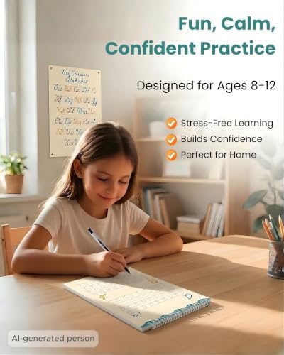 Magic Grooved Cursive Handwriting Workbook for Kids - Image 7
