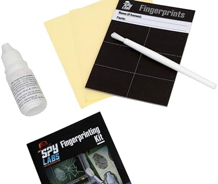 Spy Labs Inc: Fingerprinting Kit by Thames & Kosmos | Identify, Collect, Analyze Fingerprint Evidence | Essential Tools and Tricks of the Trade from The Detective Gear Experts for Young Investigators - Image 6