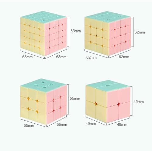 5x5 Macaron Speed Cube Stickerless Magic Cube - Image 3