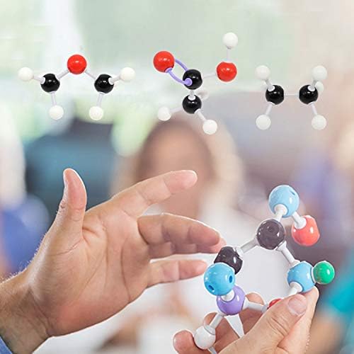 RELIANCER Molecular Model Kit,419PCS Organic Molecular Chemistry Set w/Atoms & Bonds,Molecular Structures Building Kit for Chemistry Learning,STEM Science Kits for Teachers,Students,Young Scientists - Image 7