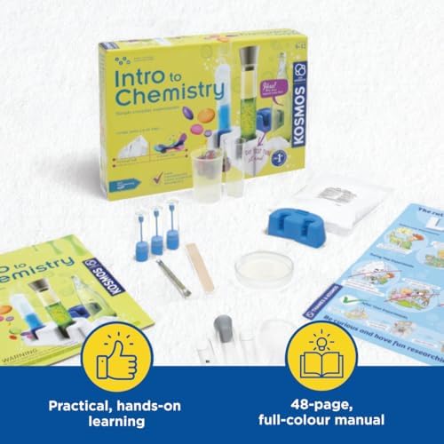 Thames & Kosmos Intro to Chemistry, Kids Science Kit, Learning Resources for Chemistry Concepts and Equipment, STEM Toys for Science Experiments, Age 8-12 - Image 7