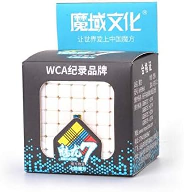CuberSpeed moyu meilong 7x7 v2 Moyu MoFang JiaoShi Meilong 7x7 stickerless Magic Cube MFJS MEILONG 7x7x7 Cubing Classroom Meilong 7x7 Speed Cube - Image 5