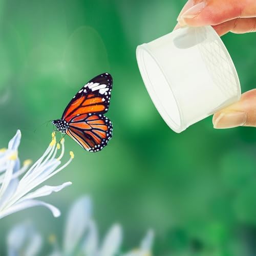 Sumind 20 Pcs Critter Keeper Bug Magnifier Insect Container with Lid - Bug Catcher Cage Science Nature Exploration Tools for Outdoor Adventure and School Field Trips - Image 6