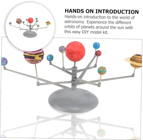 DIY Planet Model Kit Solar System Plastic Science Toy for Kids - Image 7