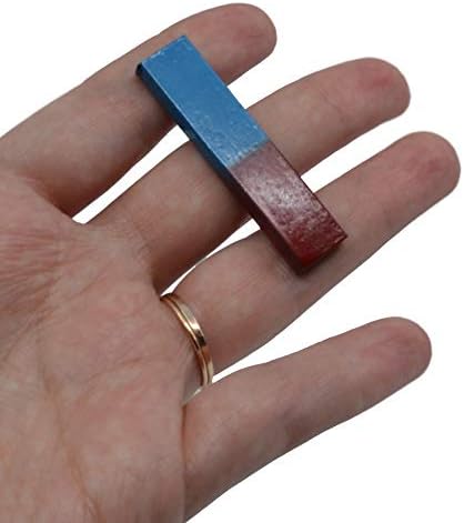 EISCO Bar Magnets, Set of 2 - Red & Blue, North/South Poles - Chrome Steel - Includes Keepers - Perfect for Physics Classrooms & Magnetism Experiments - Image 4