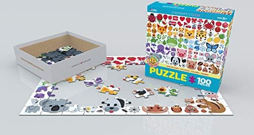 Emoji Colors 100-Piece Puzzle - Image 3