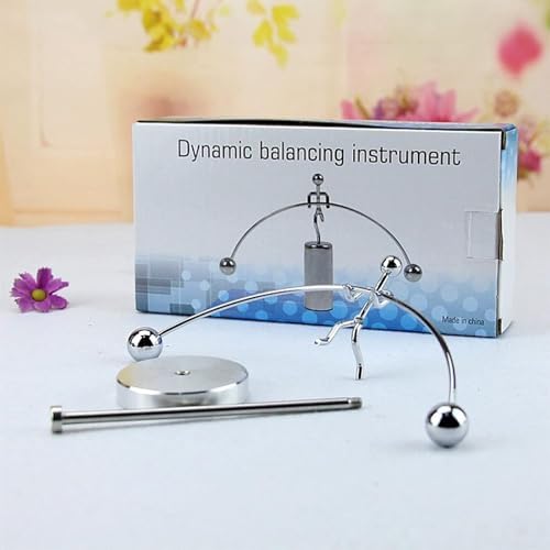 Gravity Magnetic Levitation Balanced Figure Pendulum, Newton Kinetic Swing, Leverage & Balance Principle Physical Demonstration Desktop Ornament - Image 7