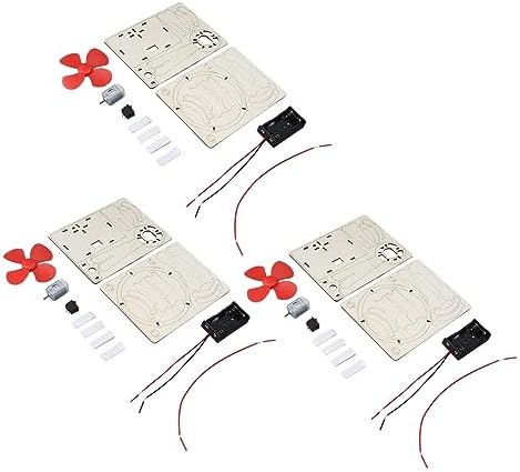 DIY Wooden Electric Fan Model Kit for Kids 6+ - Image 7