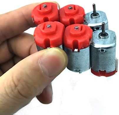 10pcs Micro 130 DC Motor Strong Magnetic Brushed Electric DC 3V -12V 25000 RPM Cars Toys Electric Motor, High Speed Torque DIY Remote Control Toy Car Hobby Motor, Metal Car Engine Motor Kit for Toys - Image 7