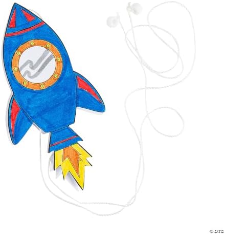 Fun Express Stem Rocket Pulley Craft Kit - 12 Pieces - Image 3