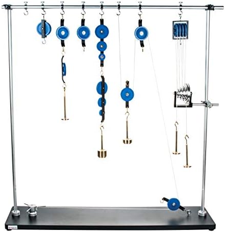 EIsco Labs Advanced Pulley Demonstration Set - Simple Machines Physics Experiment Apparatus by EiscoLabs