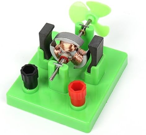 Electrical Motor Model DIY DC Electrical Motor Model Kids Manual Electricity Generator Electric Dynamo Science Kit Compact Design PP Material - Image 7