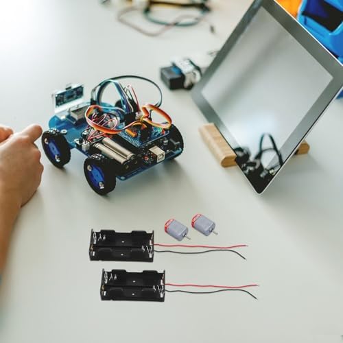 Dc Motors Kit Plastic Gear Physics Experiment Toy for Kids - Image 7