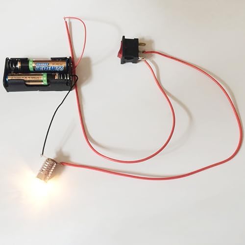 1set Electrical Circuit Experiment Kit Black DIY Physics - Image 4