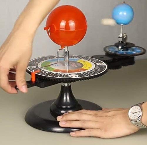 Sun Earth Moon Orbital Model with Light, Kids Solar System Model Astronomical Science Educational Kits - Image 6