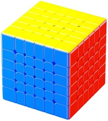 6x6 Speed Cube Stickerless Cube Brain Teaser Puzzle by HELLOCUBE