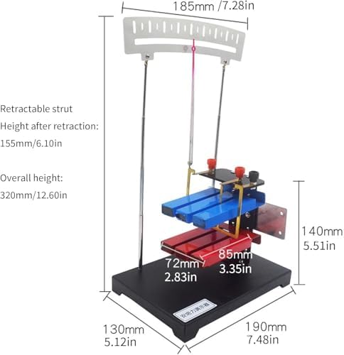 Pointer Type Ampere Force Demonstrator Energized Straight Wire Magnetic Field Experiment Instrument Current Interaction Teaching Apparatus Stable Metal Structure Physics Demonstration - Image 7
