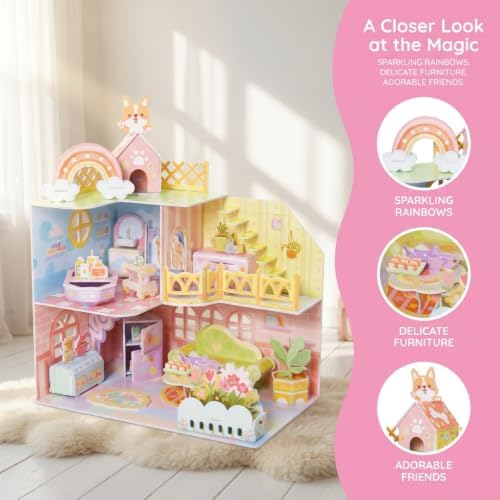 Booboo 3D Dollhouse Puzzle Kit for Kids Ages 6-12 - Image 7