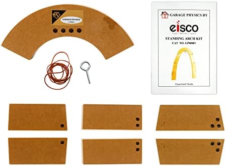 Eisco Labs - Standing Arch Kit - Explore Catenary & Arch Physics, Geometry, Motion, Stability, Basic Architecture & Building Techniques - STEM Learning - Garage Physics - Image 2