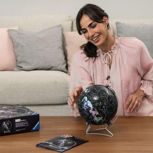 Ravensburger Puzzle-Ball Starglobe with Glow-in-the-Dark Edition: 180 Piece 3D Jigsaw Puzzle for Kids 11544 - Easy Click Technology Means Pieces Fit Together Perfectly - Image 7