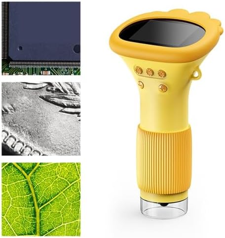 Handheld Digital Microscope USB Portable Pocket for Kids Educational Science Projects Orange Color - Image 7