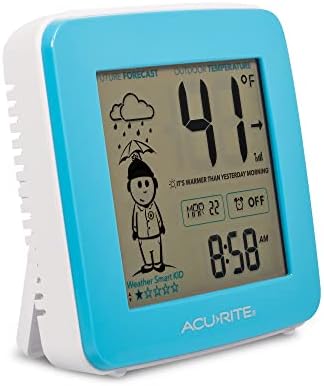 AcuRite What-to-Wear Weather Station with Alarm Clock, Time, Date, and Wireless Outdoor Sensor for Hyperlocal Forecast and Outdoor Temperature (00777) - Image 7