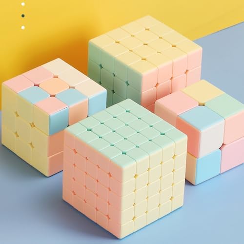 3x3 Macaron Speed Cube Stickerless Magic Cube - Image 6