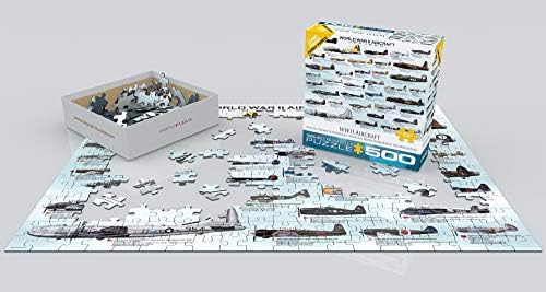 World War II Aircraft Puzzle, 500-Piece - Image 3