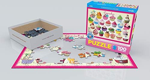 Eurographics Cupcakes Puzzle, 100-Piece - Image 3