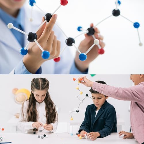 Chemistry Molecular Model Kit, w/C60, Atoms, Bonds, Molecular Structures Building Kit for Chemistry Learning, STEM Science Kits for Student or Teacher,Young Scientists - Image 7