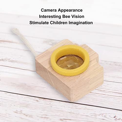 Bee Eye Effect Toy Prism Lens Toy Bee Eye Effect Unique Camera Style Cute Portable Interesting Children Toy (Yellow) - Image 7