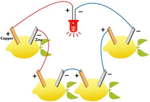 Fruit Battery Light Diode Science Kit Orange Potato Lemon Battery Physics Teaching Experiment - Image 6