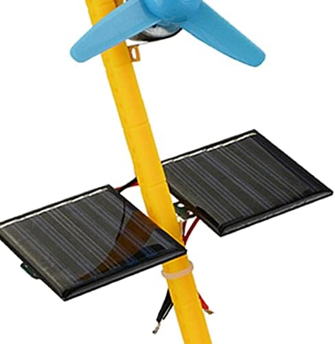 2X DIY Electric Fan Kit DC Generator Wind Power Generator Electric Fan Motor Assemble Toy Suitable for Students Science Learning - Image 3