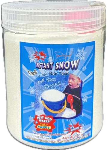 Polymer Instant Snow The Perfect Artificial Snow, Makes 8 Gallons of Snow - Image 6