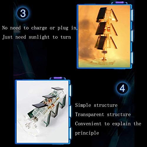 GagalU Tree Type Motor Solar Motor Magnetic Levitation Motor Student Science Experiment Solar Toy Scientific Ornaments Magnetic Levitation Base - Image 5